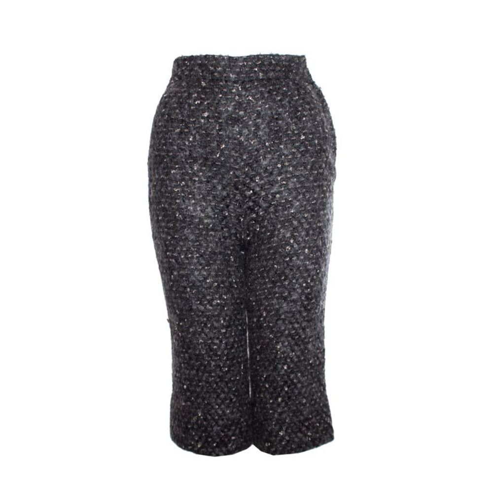 Dolce & Gabbana, Grey wool knee pants.